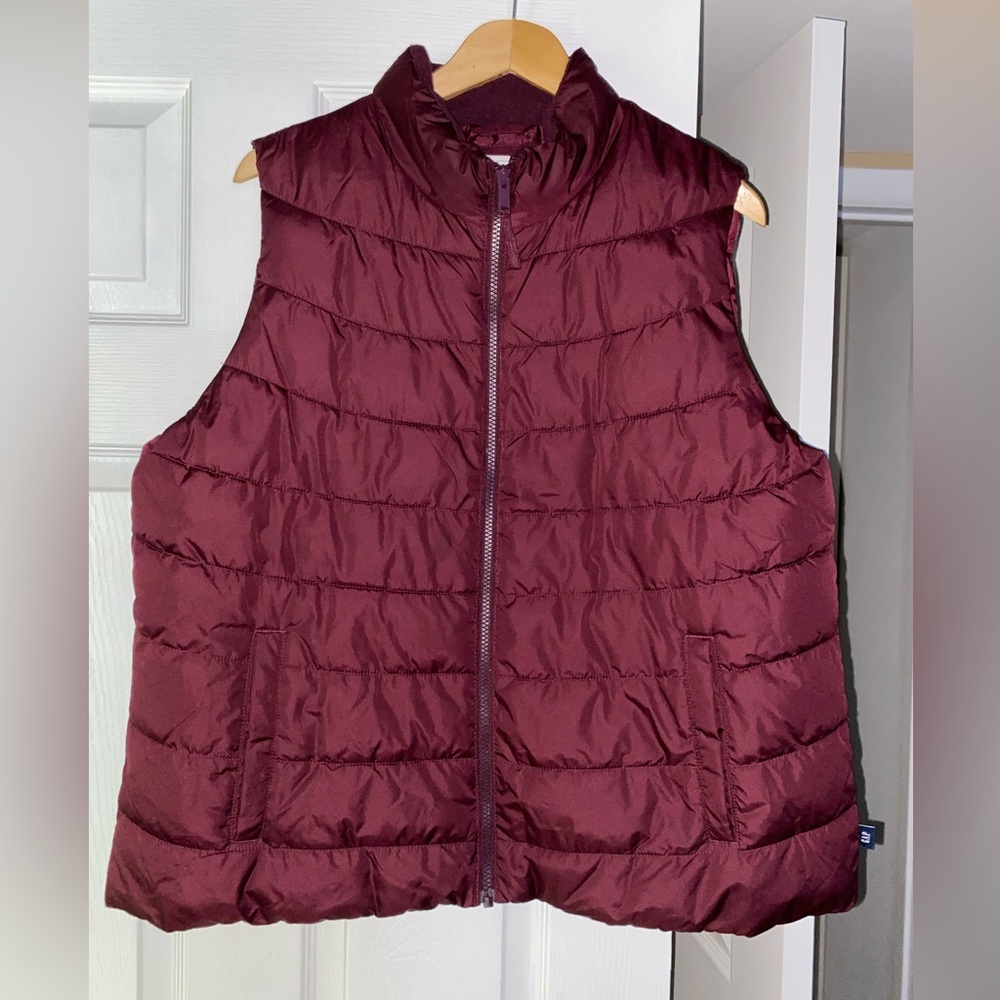 Gap Coldcontrol Water Resistant Front Zip Up Puff… - image 6